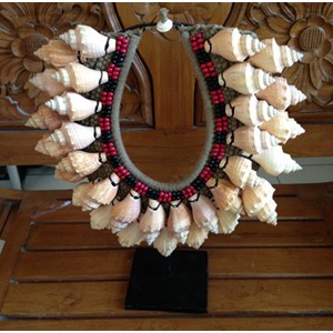 shell yellow art crafts decor / kerajinan kerang kuning
