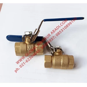 weflo ball valve brass screw 600wog-3