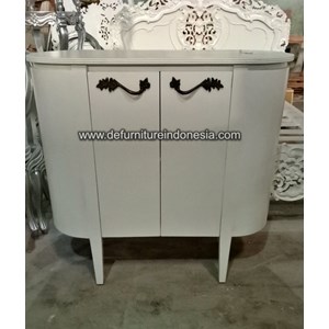 kerajinan kayu cabinet white zalifa-1