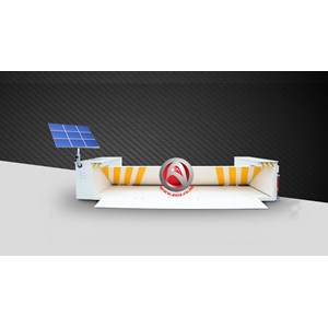mobile road blocker for automatic gate