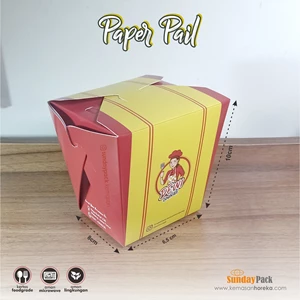 paper rice box food pail fg-3