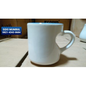 mug cangkir keramik polos promosi sablon emboss hadiah
