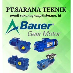 bauer gear motor reducer pt sarana teknik