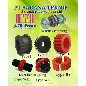 pt sarana teknik tb woods coupling duraflex size wes 5