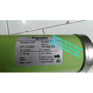 schneider electric 757352 bq 757352bq 757352-bq fusarc cf 7.2kv 200a-2