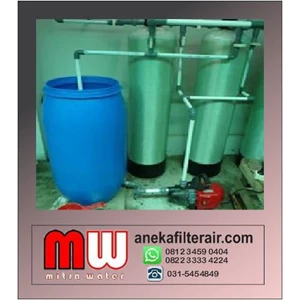 filter air sumur bor 2 tabung