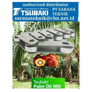 tsubaki conveyor chain roller pt sarana teknik distributor tsubaki for palm oil mill