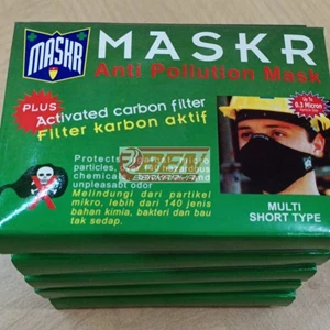 masker safety kain / masker maskr activated carbon filter-1