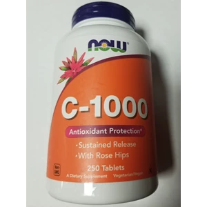 c-1000 sustained release with rose hips - 250 tablets.-1