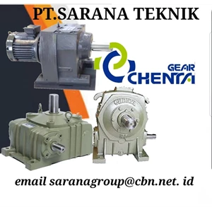pt sarana teknik chenta worm gear gearmotor reducer gearbox