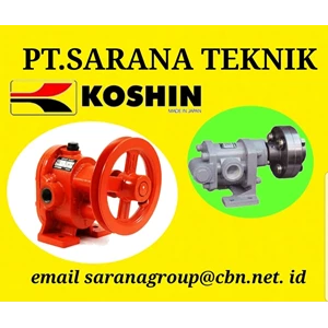 pt sarana teknik gear pump koshin seri gc gb gloriental koshin pump
