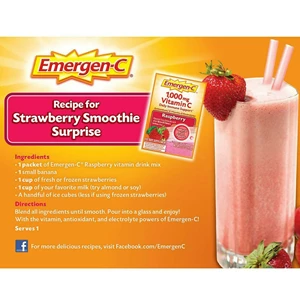 emergen-c vitamin c 1,000 mg. variety pack drink mix, 90 packets.-7