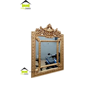 cermin klasik mewah terlaris kerajinan kayu