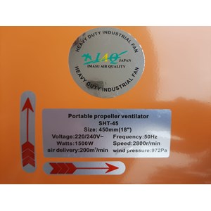 portable ventilator fan 18inch 220v 1phase-1
