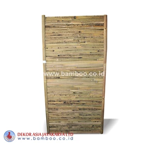 natural bamboo fence frame horizontal - bamboo fence natural