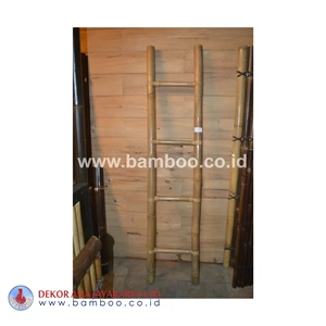natural bamboo ladder 4 rungs bottom width