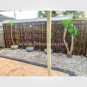 full round roll bamboo fences-6