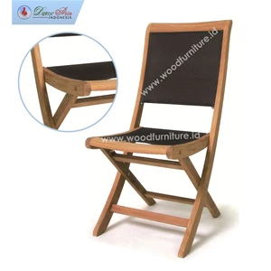 texas folding chair black