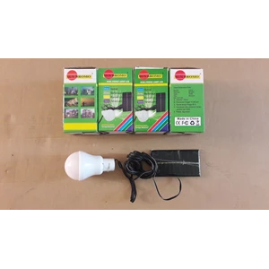 stock sun bromo emergency led, lampu camping led bulb tenaga surya-3