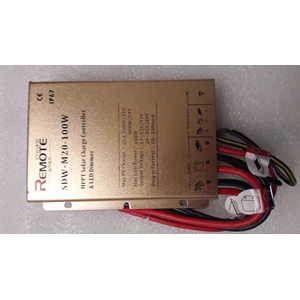 stock power remote solar cell charge controller