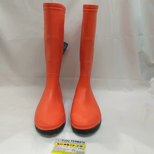 sepatu boot new era orange boots new era orange-3