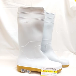 sepatu boot toyobo 8809 putih boots toyobo 8809 white