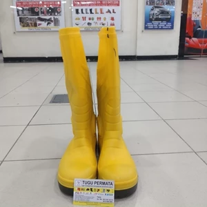 sepatu safety boot hunter kuning safety boots hunter yellow-3