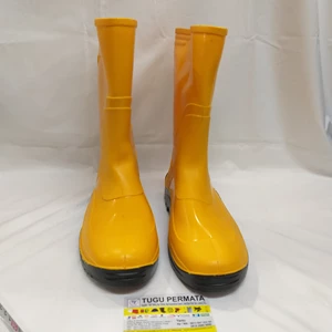 sepatu boot wingon 8898 kuning pendek boots wingon 8898 short yellow-3