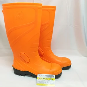 sepatu safety boot hunter orange safety boots hunter orange