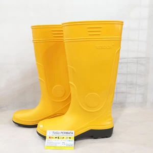 sepatu boot wingon 8898 kuning panjang boots wingon 8898 long yellow-2