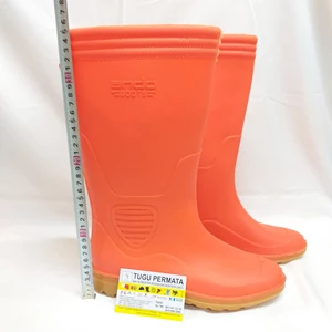 sepatu boot ando orange boots ando orange-2