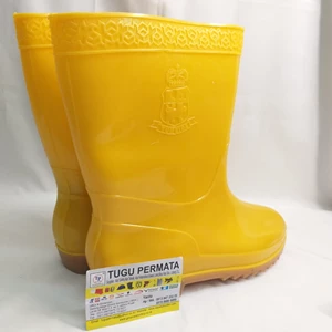 sepatu boots yumeida kuning pendek boots yumeida short yellow-1