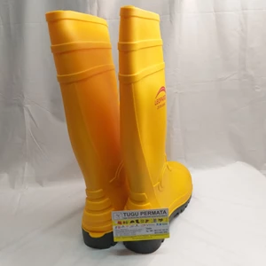 sepatu safety boot leopard kuning safety boots leopard yellow-4