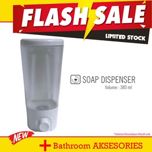 promo soap dispenser tempat sabun cair disenfektan pembersih tangan