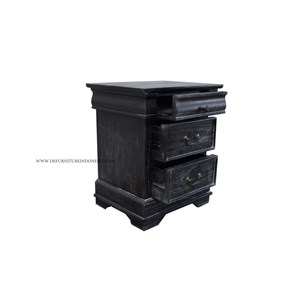 nakas bedside rustic new model kerajinan kayu