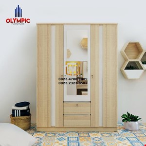 lemari pakaian olympic termurah timika-5