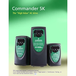 nidec emerson inverter servo drive commander sk - sk3202, sk3401, sk3402, sk3403, sk3501, sk3502, sk3503, sk3504, sk3505