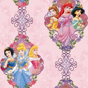 wallpaper motif kartun the princess/ wallpaper disney murah-1