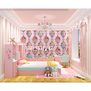 wallpaper motif kartun the princess/ wallpaper disney murah-3