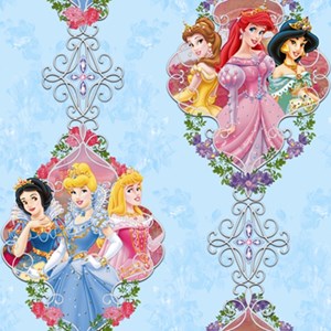 wallpaper motif kartun the princess/ wallpaper disney murah-5