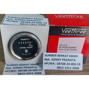 veethree v3-4n-3700 v34n3700 for caterpillar hourmeter gauge v24322c-4