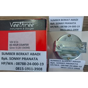 veethree v3-4n-3700 v34n3700 for caterpillar hourmeter gauge v24322c-5