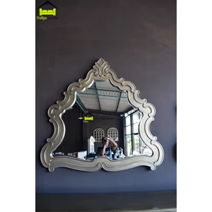 cermin antik termurah kerajinan kayu-1