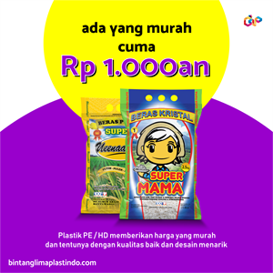 kemasan karung beras murah (plastik pe)