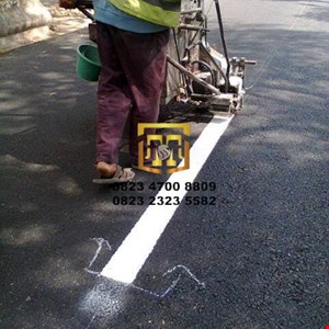 cat marka jalan kalimantan utara-1