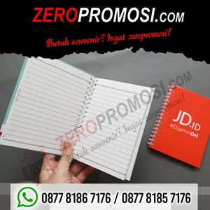souvenir buku agenda - catatan hard cover custom - memo promosi-2