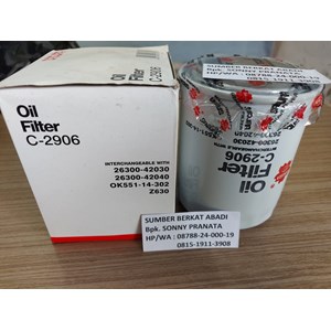 sakura c-2906 c 2906 c2906 oil filter 26300-42030 26300-42040 z630-2
