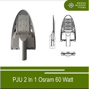 lampu pju 2 in 1 osram 60w harga murah