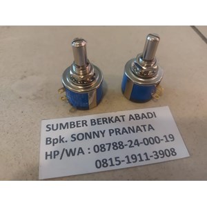 potensiometer vishay spectrol 100 k ohm - 10x putaran - 100k ohm-1