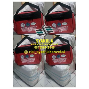 konveksi tas sekolah bandung bahan dinir sablon-5